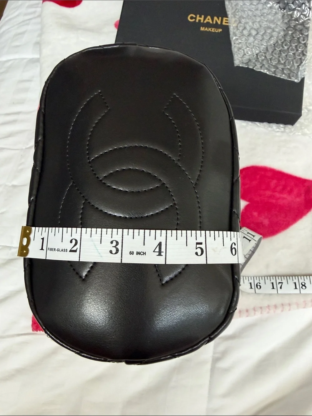Chanel Black Quilted Leather Bucket Bag with Gold Chain